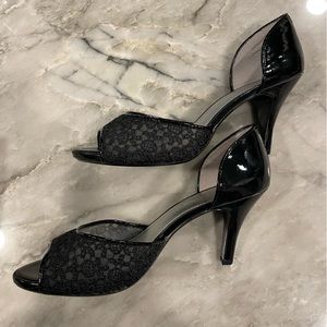 Liz Claiborne Black High Heels Janna size 8